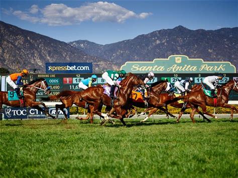 santa anita results and replays.